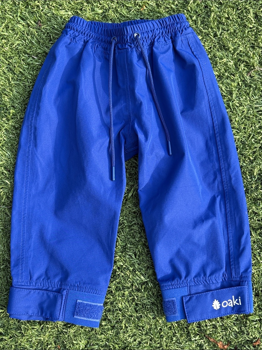 NWOT OAKI Cobalt Blue Trail ll Waterproof Rain Pants Child’s Size 2T